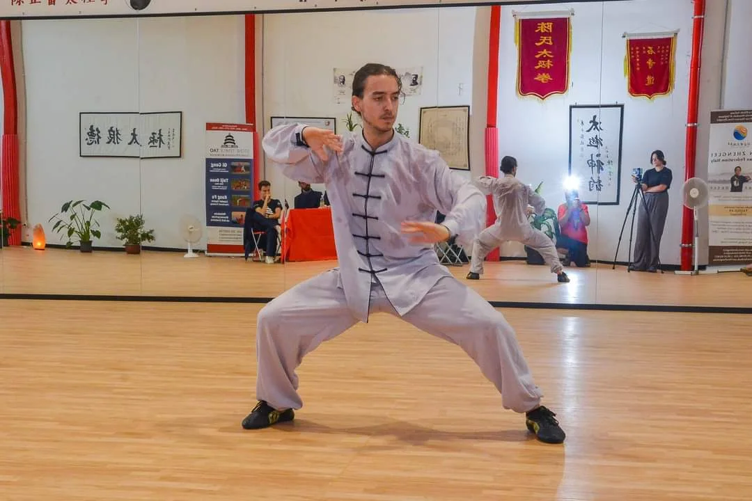 Samuele Contessa, istruttore di Taijiquan stile Chen e discepolo del lignaggio Chen Zhenglei